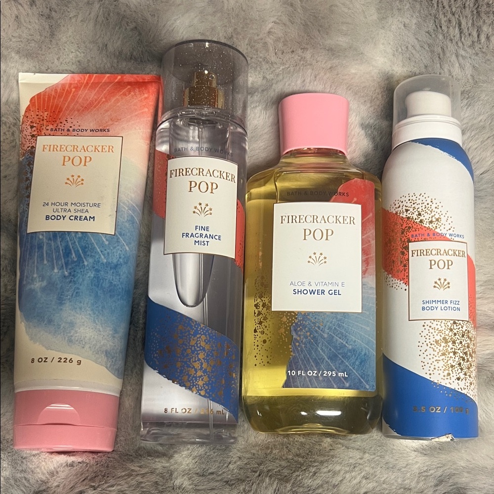 Bath & Body Works Firecracker Pop Set